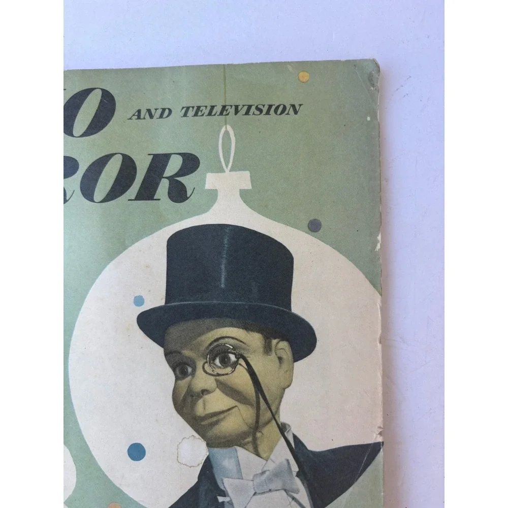 Radio Mirror (Dec 1948) Edgar Bergen, Charlie McCarthy, Abbott & Costello